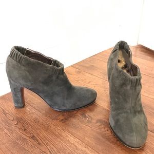 Sam Edelman Grey suede booties